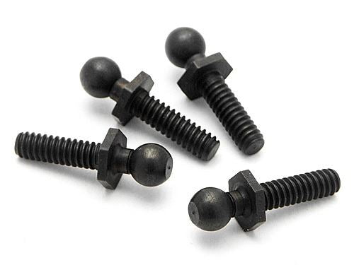 HPI Ball 4.3X20mm (4-40/Black/4Pcs)
