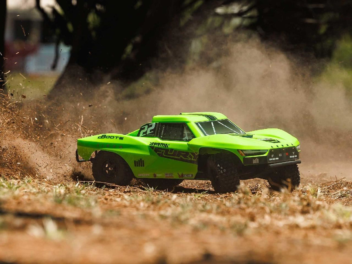 Arrma Fury 2Wd (No Battery/Charger) Green