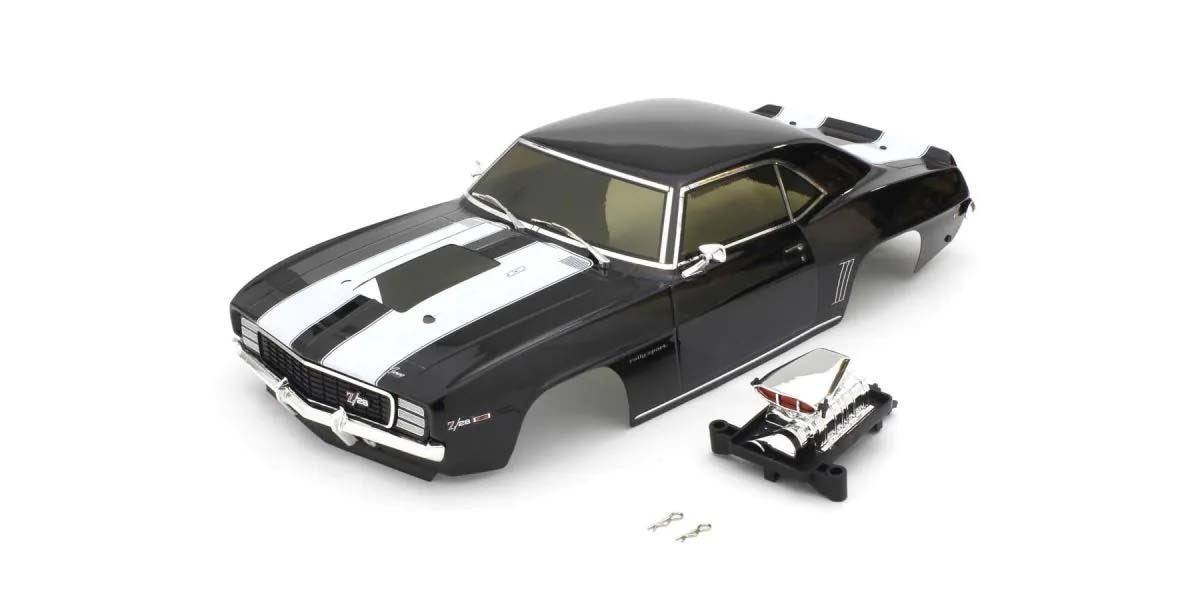 Kyosho Fazer Fz02-Ve 1:10 Camaro Z28 1969 S-Charged Body Set - Black