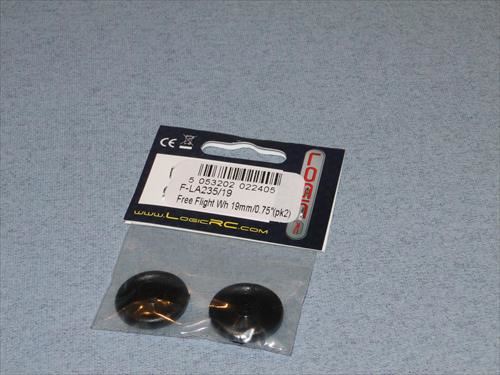 RACTIVE Free Flight Wheels 19mm/0.75" (pk2)