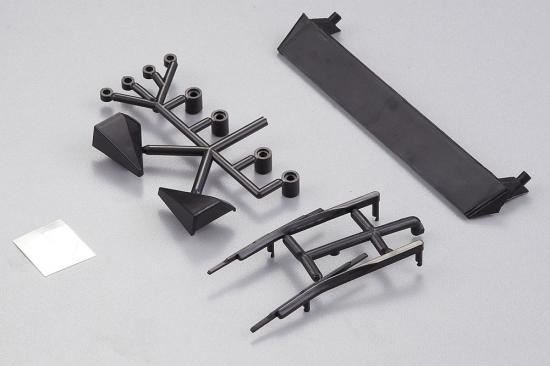 KILLERBODY BLACK PLASTIC PARTS (LANCIA DELTA HF INTEGRALE)