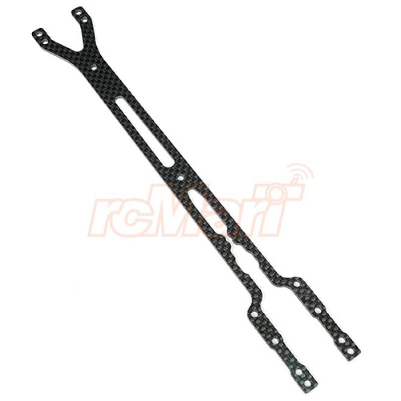 Yeah Racing Carbon Graphite High Grip Upper Deck 1.6Mm For Xray T4 2016 2017