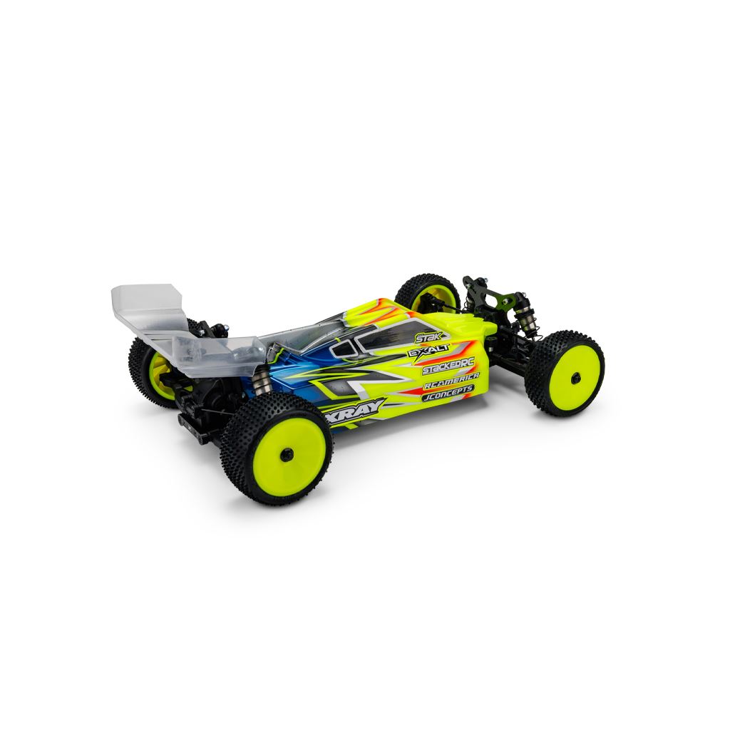 P2 - Xray Xb4 2024 Body W/Carpet Turf Dirt Wing