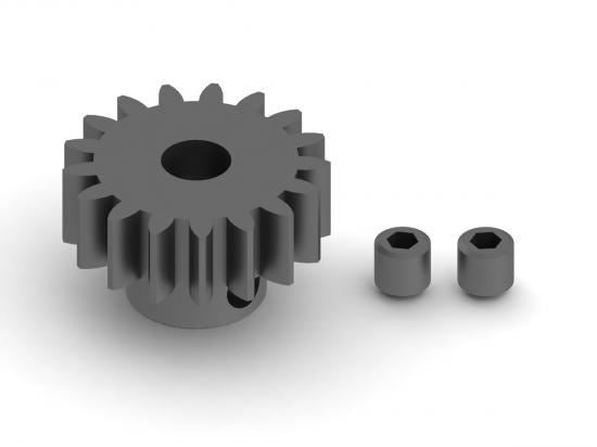 ARRMA Steel Pinion Gear 17T Mod1 5mm