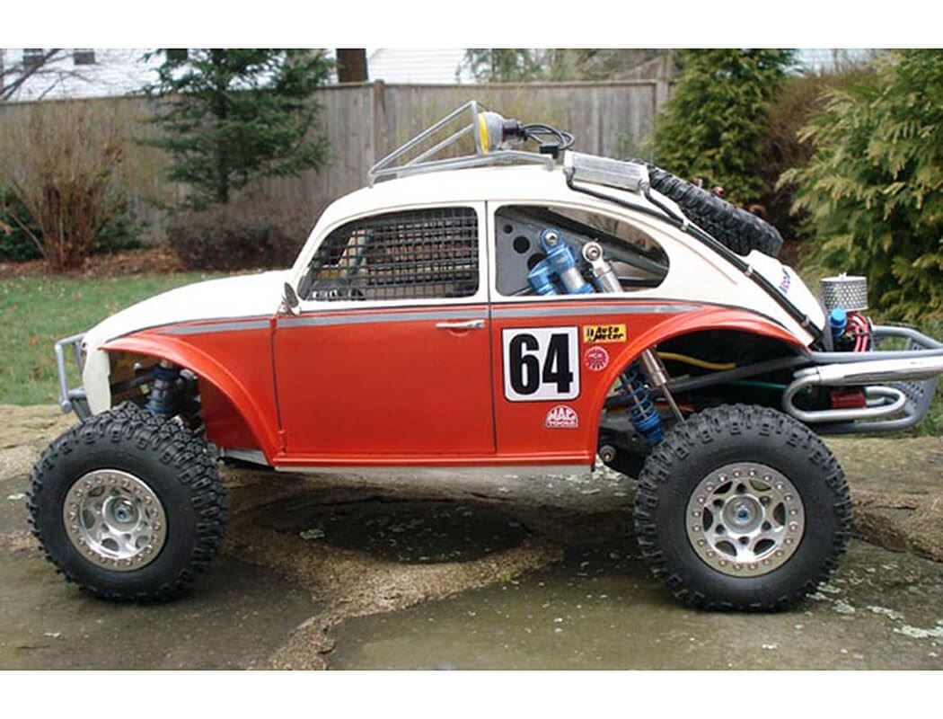 RC4WD KING OFF-ROAD SCALE PIGGYBACK SHOCKS W/FAUX RESERVOIR (100MM)