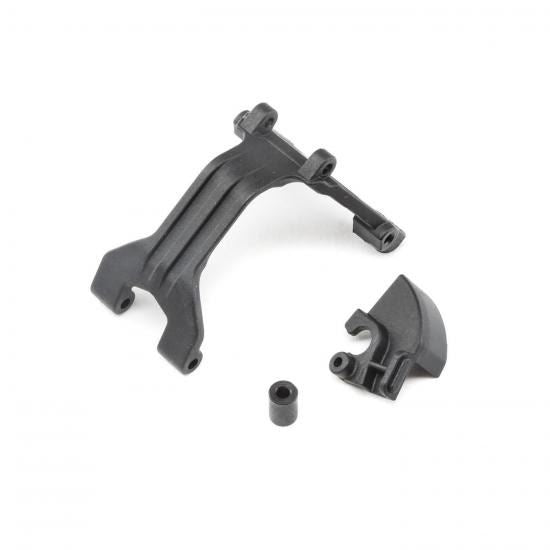 TLR Gear Box/Chassis Brace, Laydown: 22 4.0