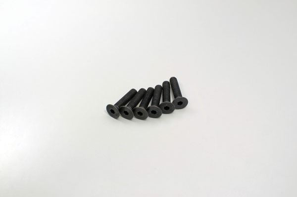 Kyosho Hex Flat Head Screws 4X18Mm (6)