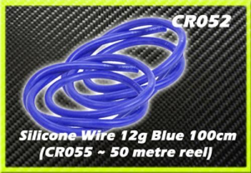 CORE RC Silicone Wire 12g - Blue 1 Metre