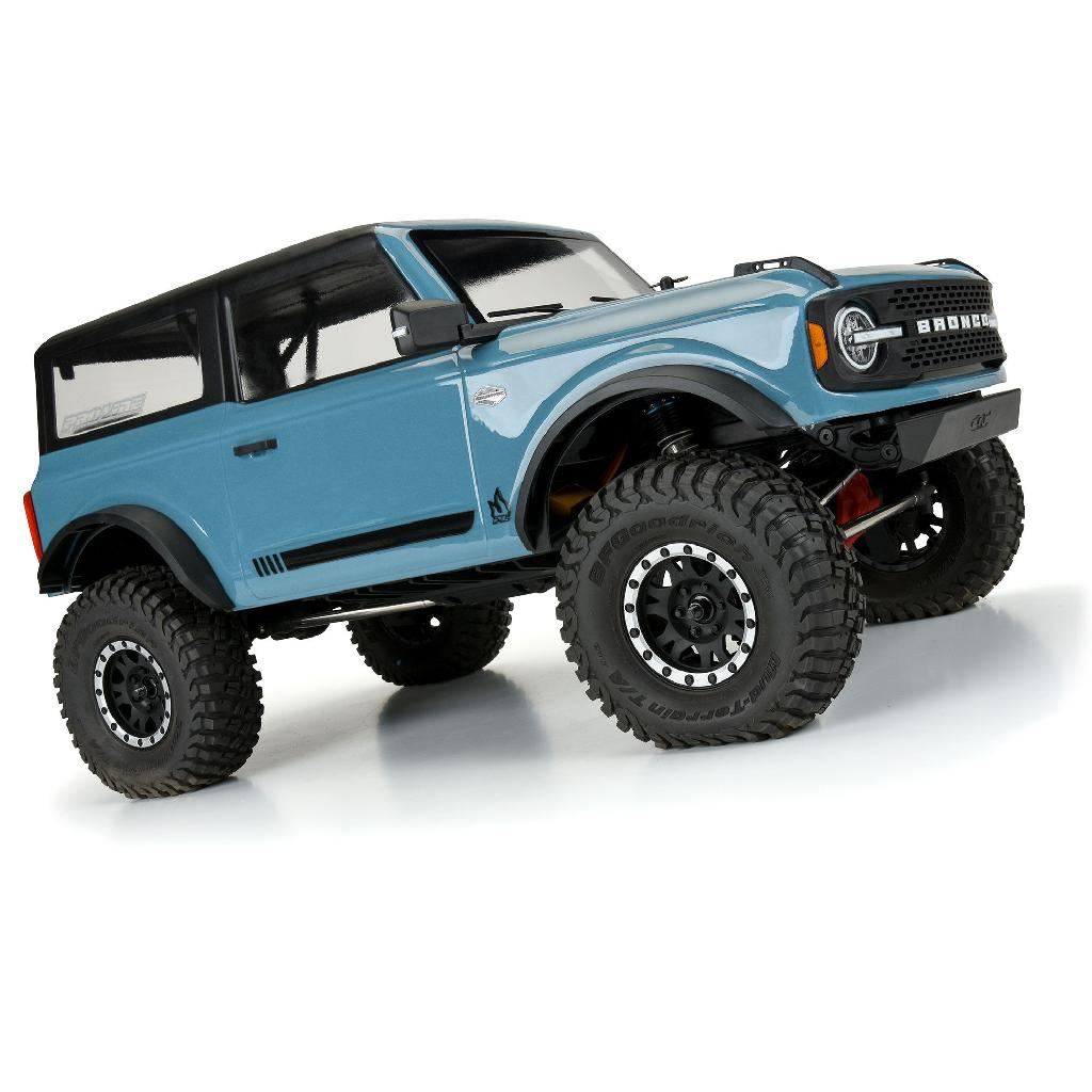 Proline 1/10 2021 Ford Bronco Clear Body Set 11.4In Wheelbase: Crawle