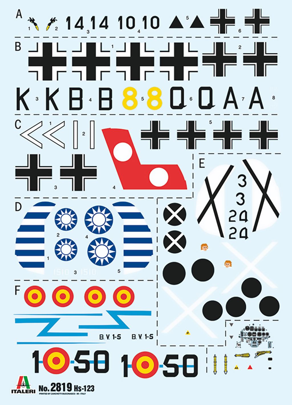 Italeri Henschel Hs 123