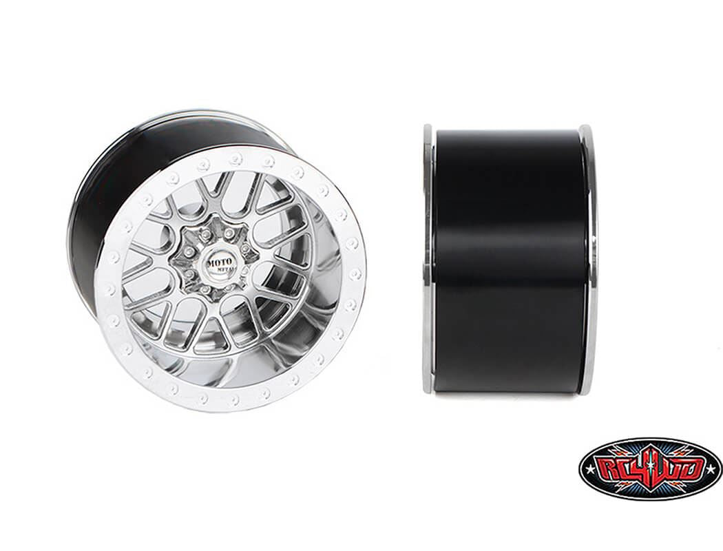 Rc4Wd Moto Metal 2.2 Siege Deep Dish Beadlock Wheels