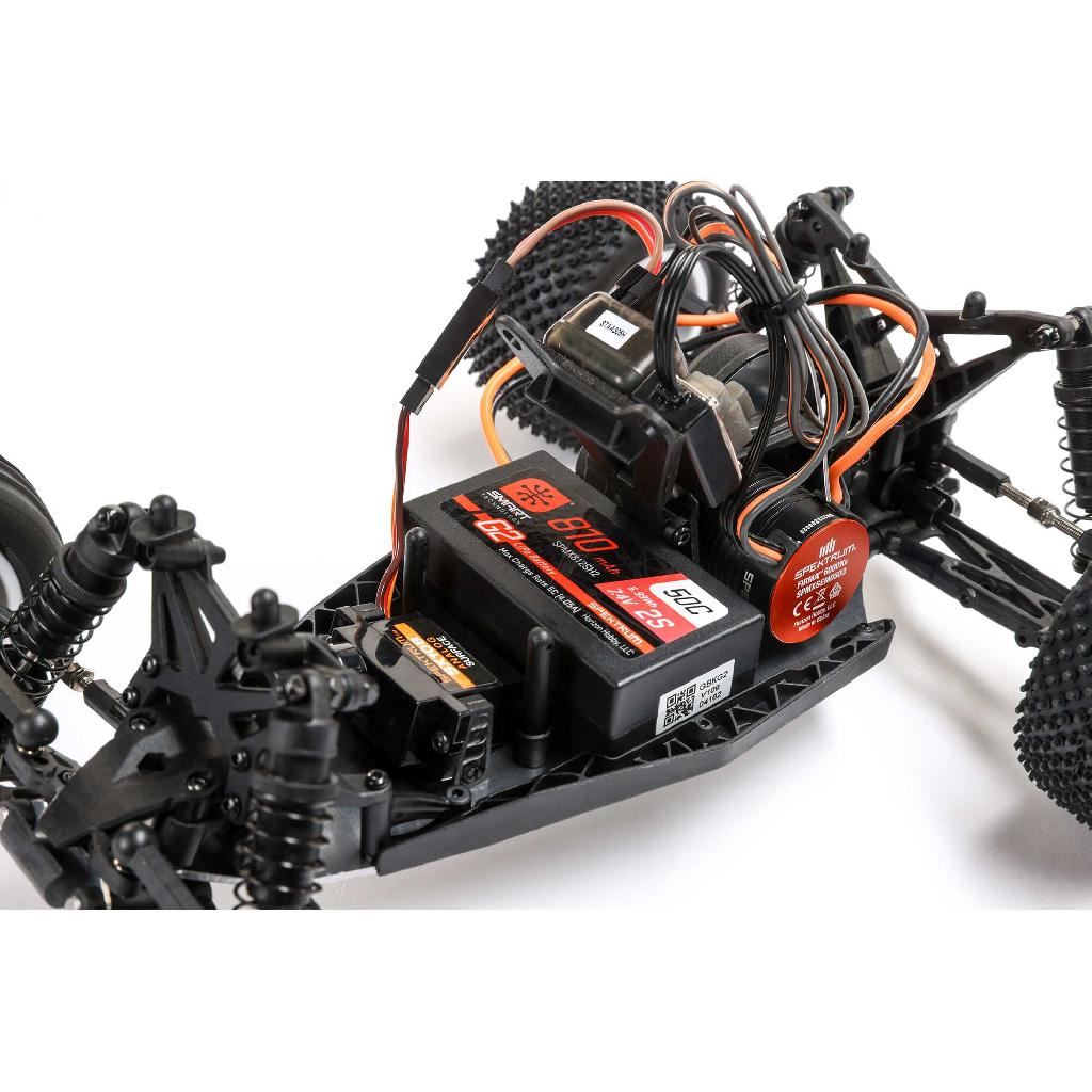 Losi 1/18 Mini-T 2.0 V2 2Wd Stadium Truck Brushless Rtr Red