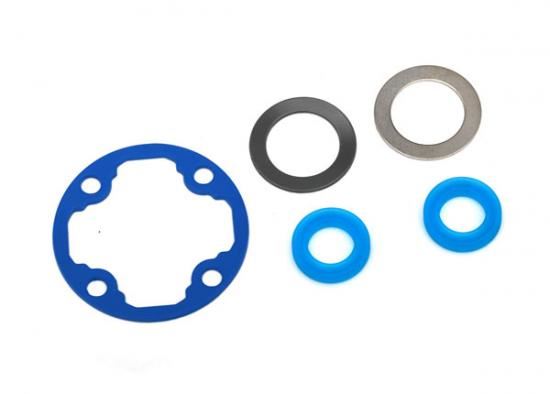 TRAXXAS Differential gasket/ x-rings (2)/ 12.2x18x0.5 MW (1)/ 12.2x1