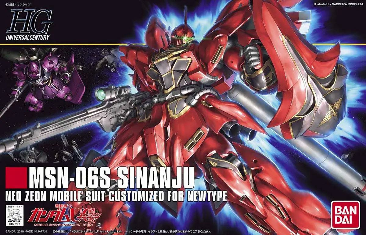 Bandai Hobby Hguc 1/144 Sinanju