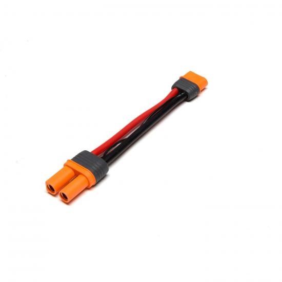Spektrum IC5 Battery to IC3 Device 4" / 100mm: 10 AWG (SPMXCA508)
