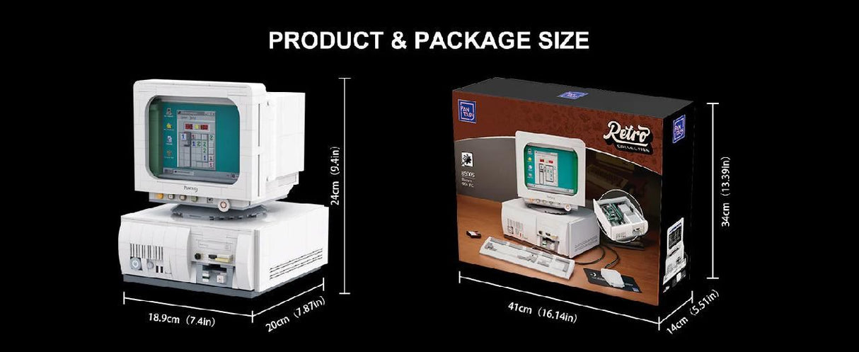 Pantasy Retro 90S Desktop Pc - 1634 Pcs