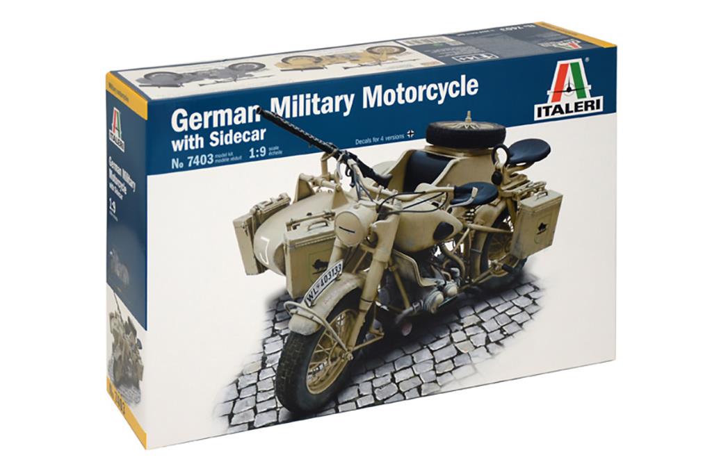 Italeri Bmw R75 With Sidecar