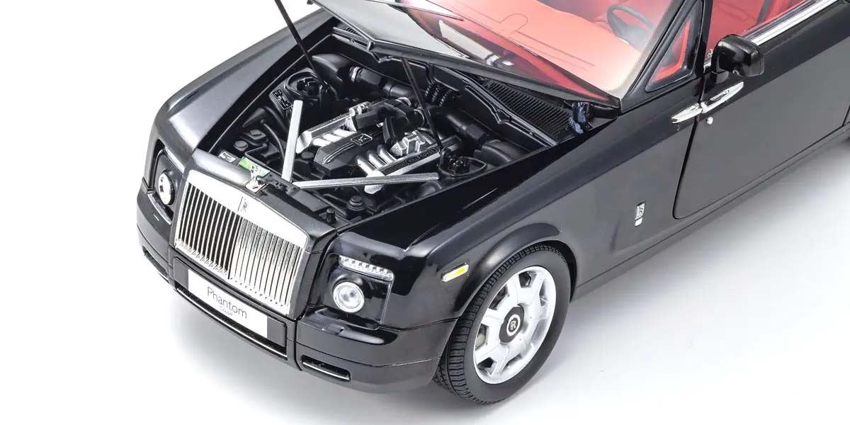 Kyosho 1:18 Rolls-Royce Phantom Coup? 2008 Diamond Black