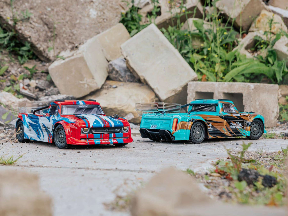 Arrma INFRACTION 4X4 1/8 MEGA Resto-Mod Truck RTR Int, Teal/Bronze