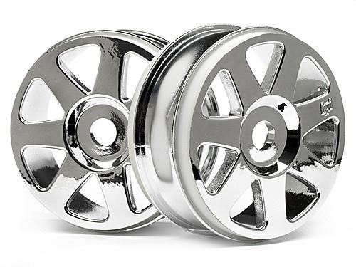 HPI V7 Wheel Chrome (42X83mm/2Pcs)