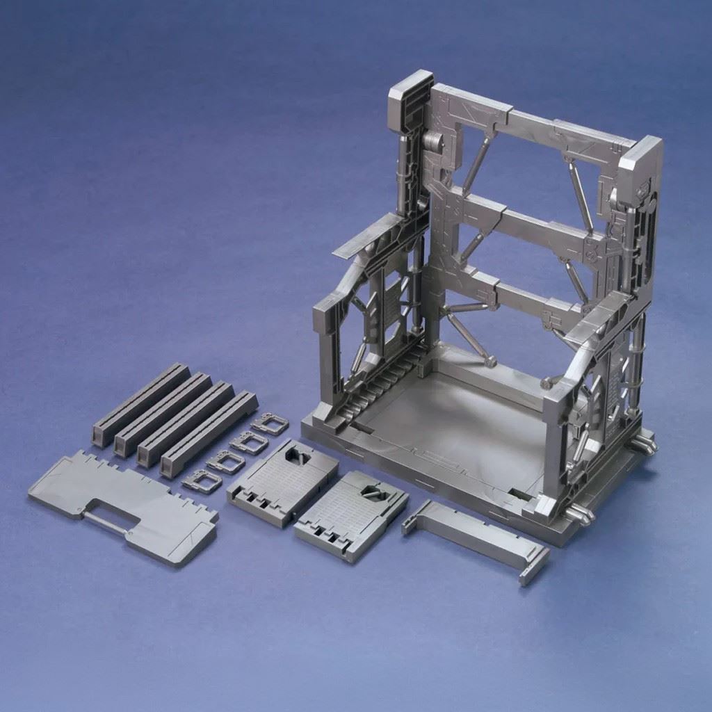 Bandai Hobby Builders Parts System Base 001 (Gun Metallic)