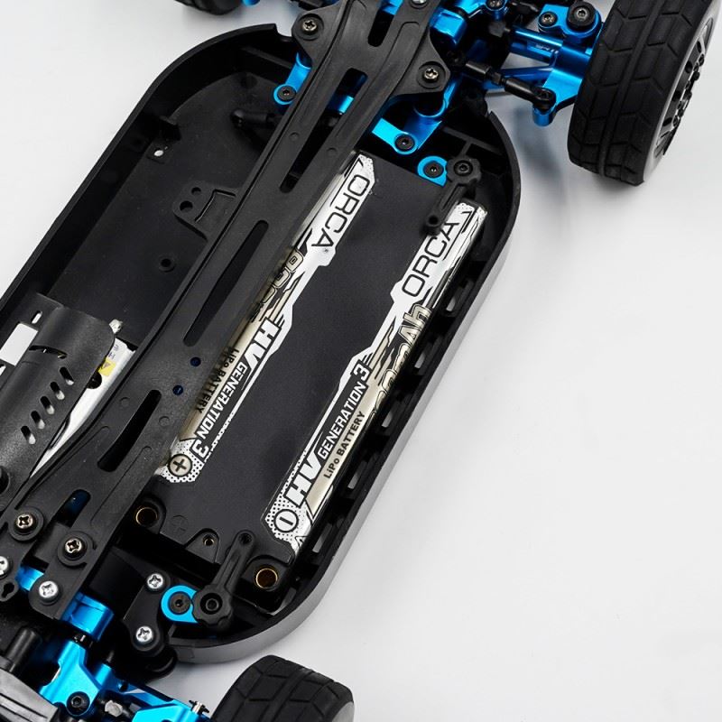 Yeah Racing Aluminum 7075 Plastic Anti Tweak Battery Holder For Tamiya TT01 TT02