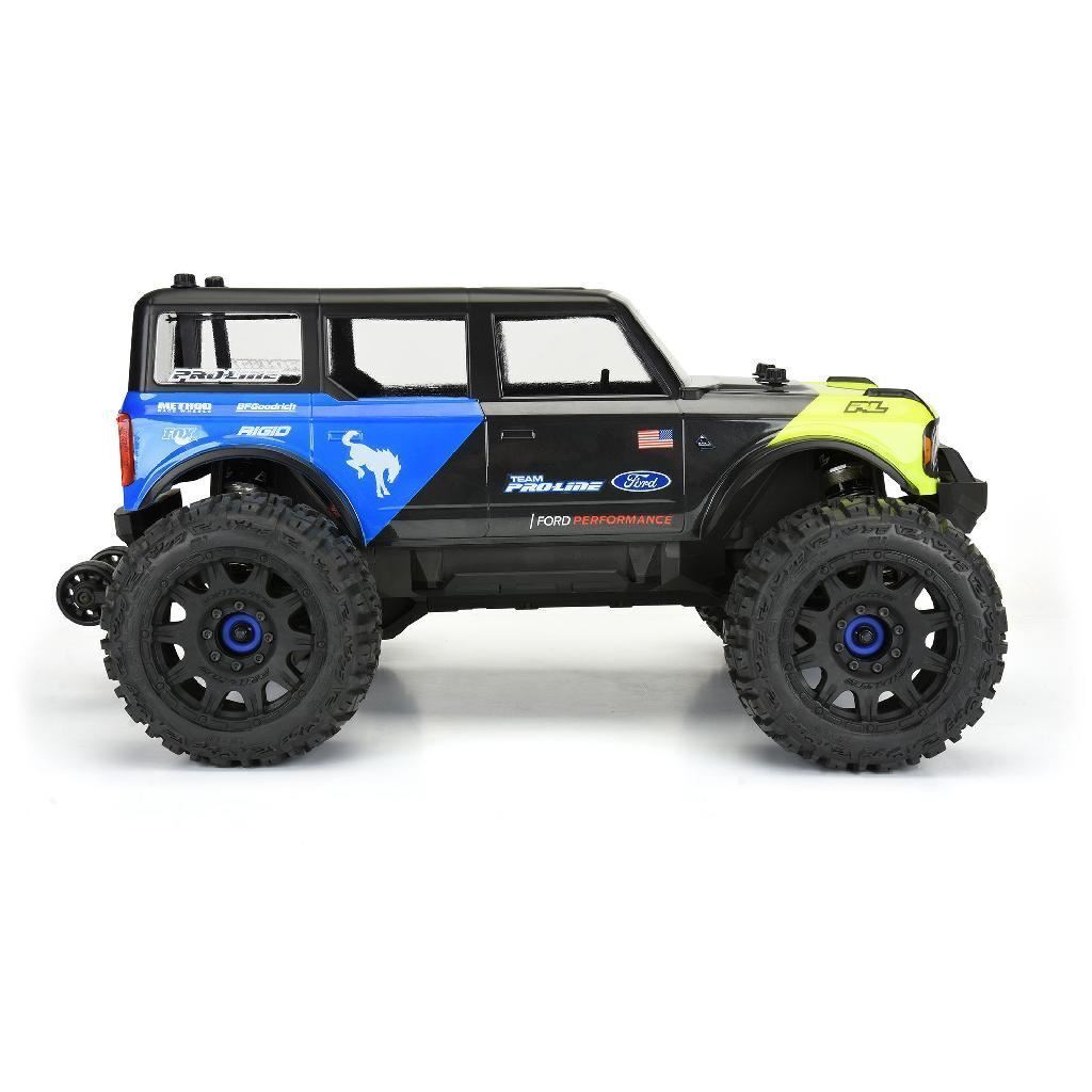 Proline 1/8 2021 Ford Bronco Clear Body: Maxx, E-Revo 2.0