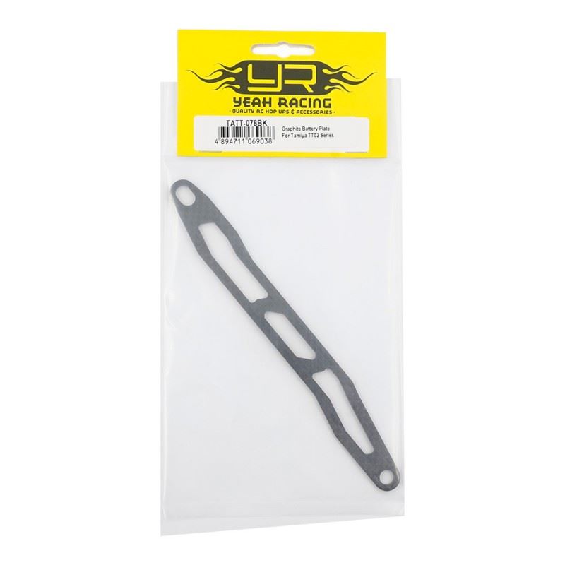 Yeah Racing Graphite Battery Plate For Tamiya Tt02 Series