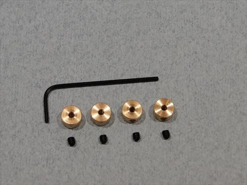 RACTIVE Collets w/allen key 14G (pk4)