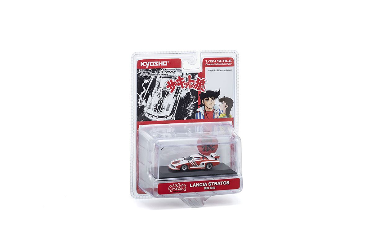 Kyosho Blister Pack Edition 1:64 Circuit Wolf Lancia Stratos Gr.5