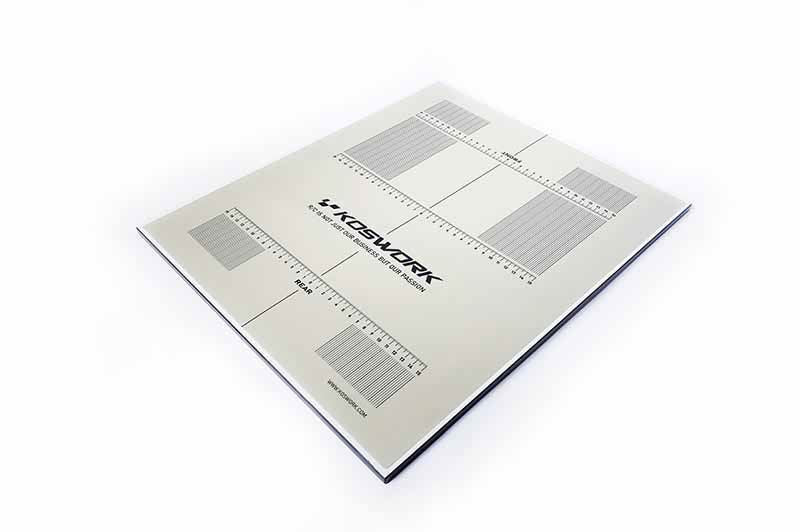 Koswork Pit Setup Board 1:10 Buggy/On-Road (400X480X10Mm) Extra Light