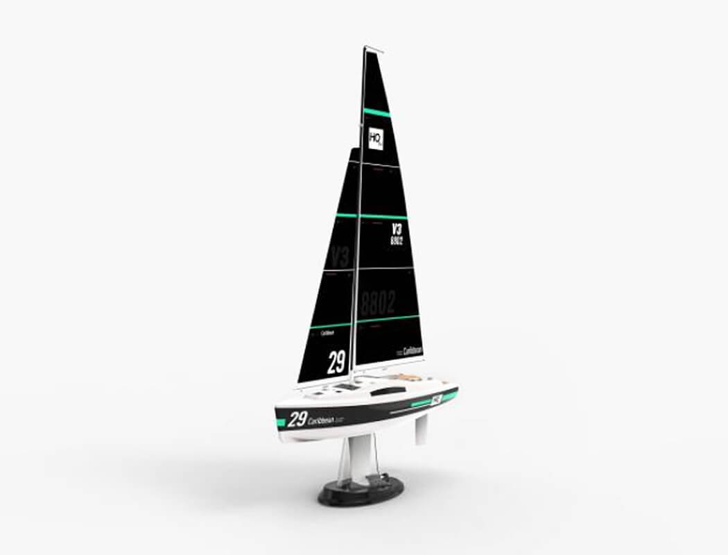 Joysway Caribbean Yacht Black Rtr V3.0