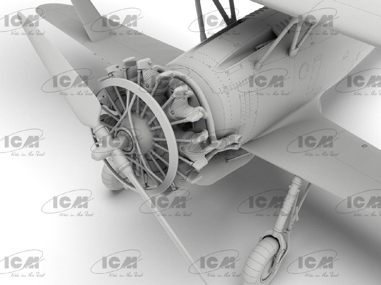 Icm Hs 123A-1 (Late), Wwii German Attack Aircraft