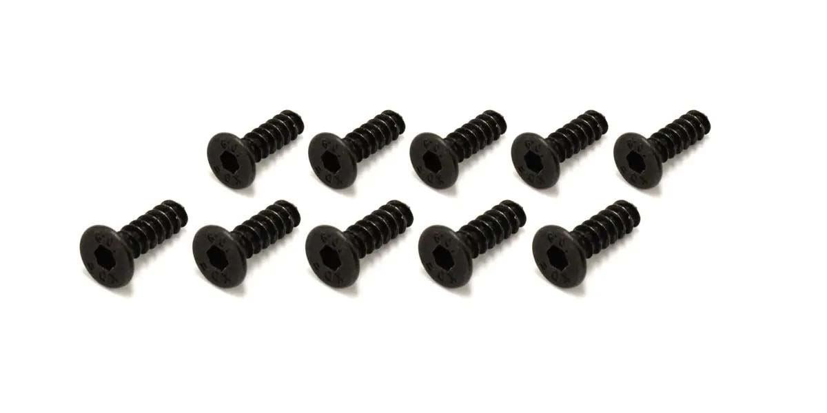 Tp Hex Flat Head Screws M3X12Mm (10) Kyosho