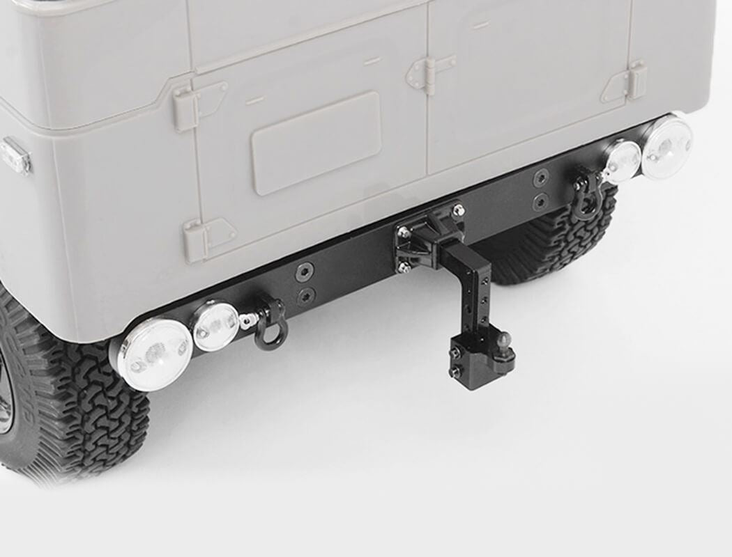 Rc4Wd Tough Armor Rear Bumper With Hitch Mount For G2 Cruiser