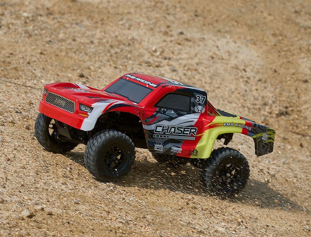 Fms Fsc24 1/24Th Chaser Truck Rtr - Red