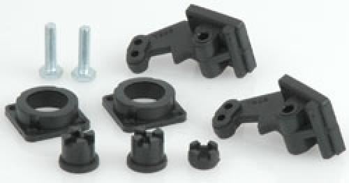 Schumacher Front Hub Carrier & Axle - Rascal (pr)