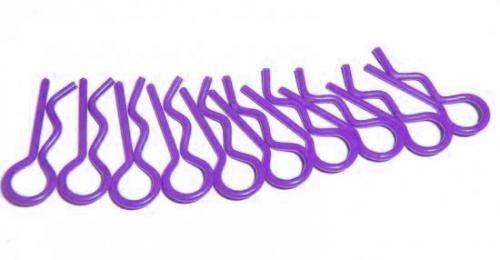 Fastrax Metalic Purple Small Clips