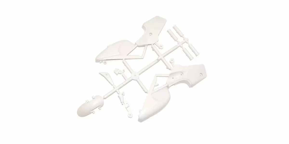 Kyosho Hanging-On Racer Yamaha Yzr500 Tank & Rear Cowl Set