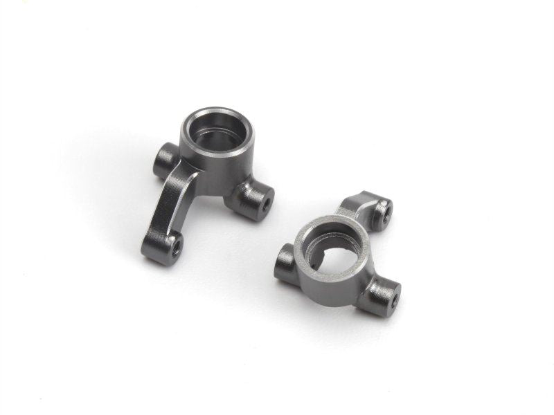 Aluminum Steering Spindle Set (Left/Right/Grey)