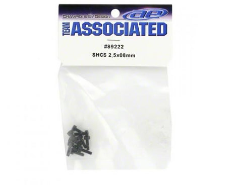 Team Associated SHCS 2.5x8mm Screws (10)