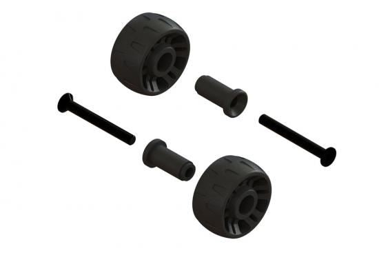 ARRMA Wheelie Bar Wheels 4x4