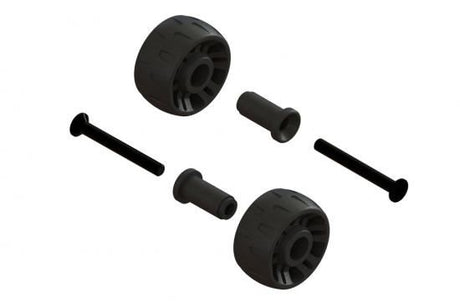 ARRMA Wheelie Bar Wheels 4x4