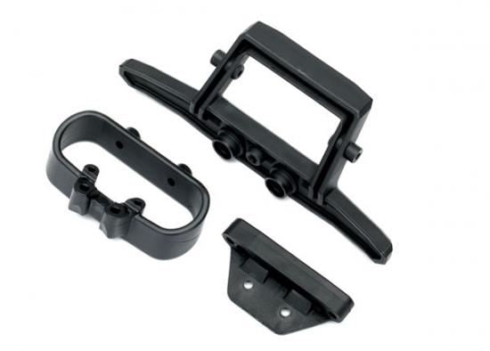 TRAXXAS Bumper, rear/ bumper mount, rear