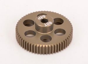 Core RC Pinion Gear 64DP 60T (7075 Hard Alloy)