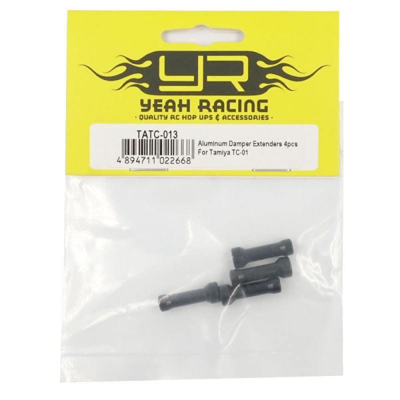 Yeah Racing Aluminum Damper Extenders 4pcs For Tamiya TC01