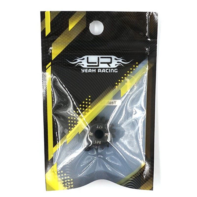 Yeah Racing 17T HD Steel Mod1 5mm Bore Motor Gear Pinion