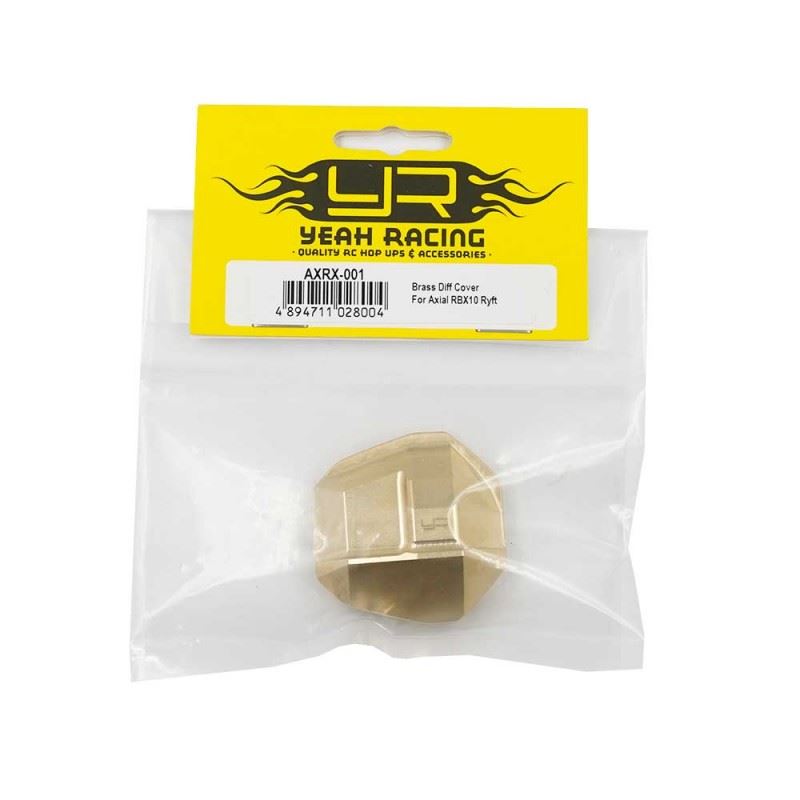 Yeah Racing Brass Diff Cover 60g For Axial RBX10 Ryft