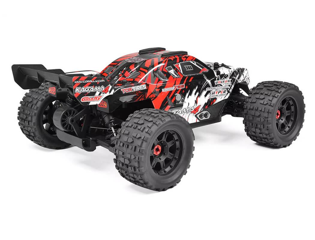 Corally Kagama-4 Brushless 4S Basher Truck Rtr - Red