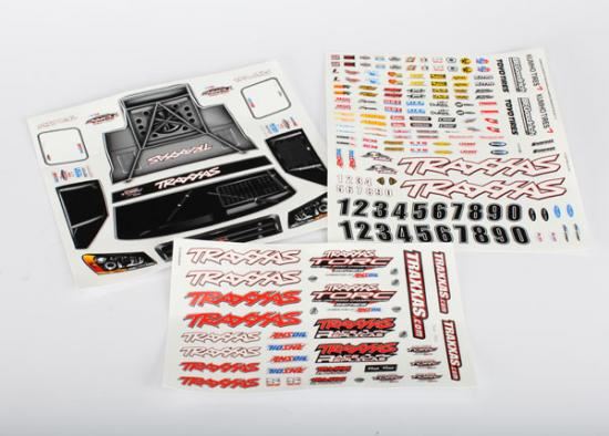TRAXXAS Decal sheet, Slash 4X4